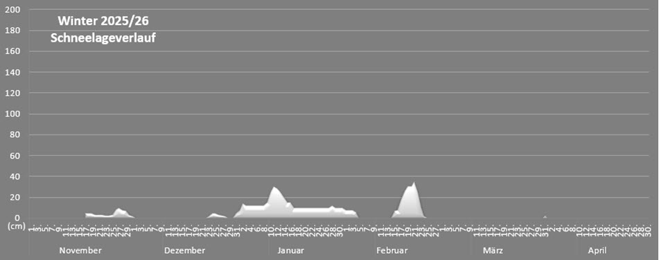 Schneestatistik Animation